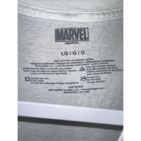 Marvel Men's Large Spider-Man Venom Morphing Design Graphic Print Adult T-Shirt - Picture 3 of 3